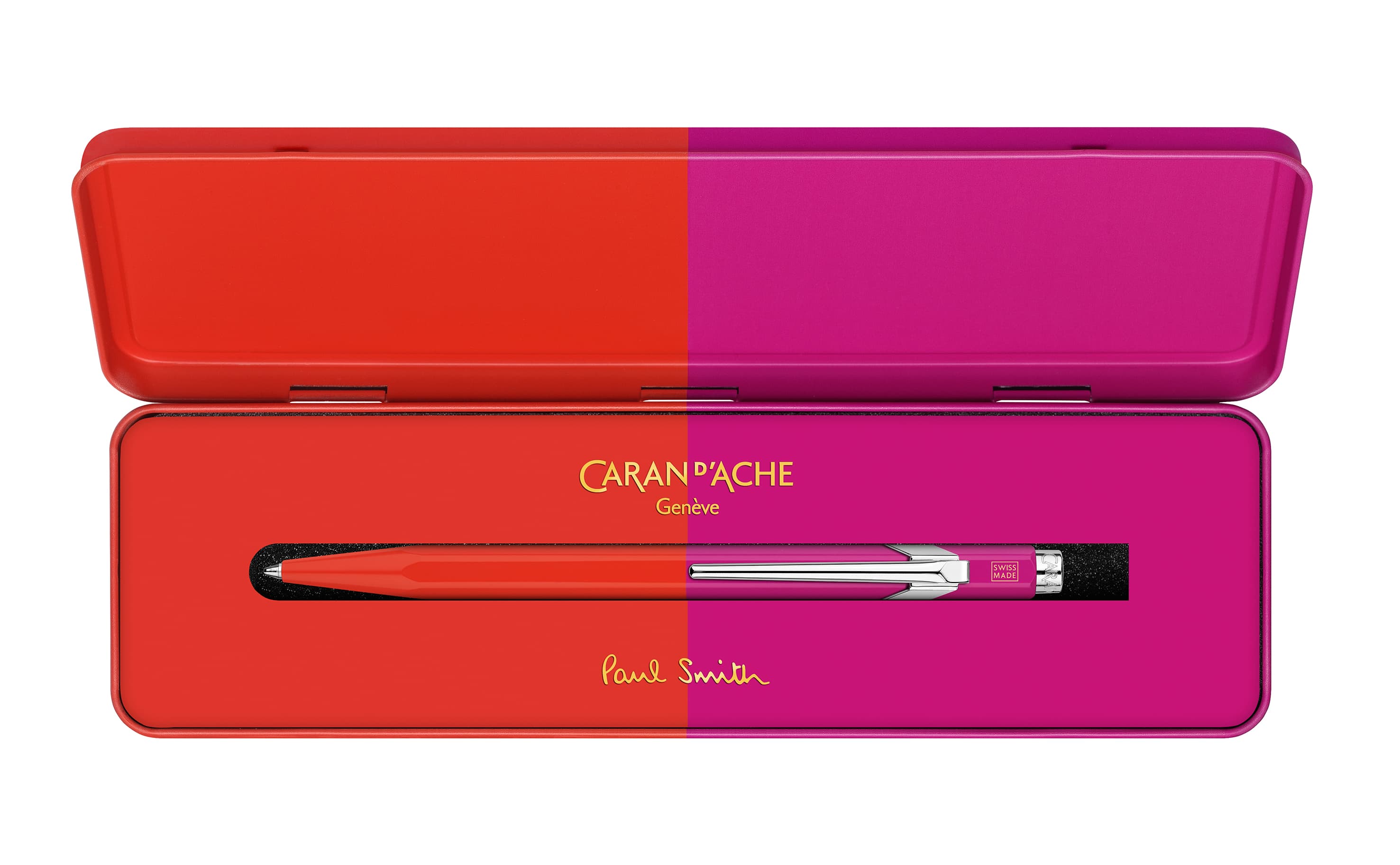【お買い得】CARAN d'ACHE × Paul Smith ボールペン Paul Smith and Caran d'Ache ボールペン