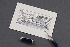 Dessin à l’encre : choix de couleurs et techniques