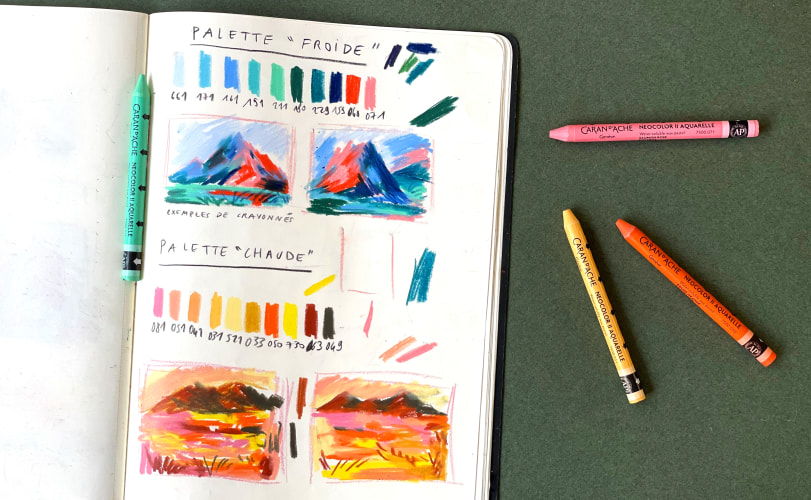 Comment choisir les bonnes couleurs pour dessiner ? | Caran d'Ache, image size:811x500
