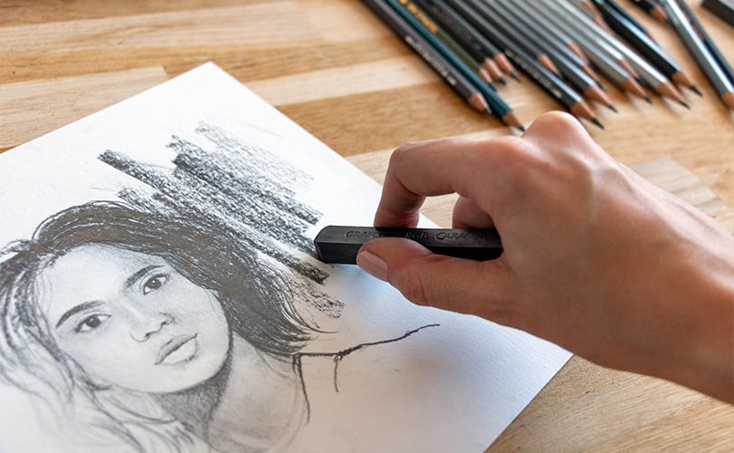 hb pencil drawing