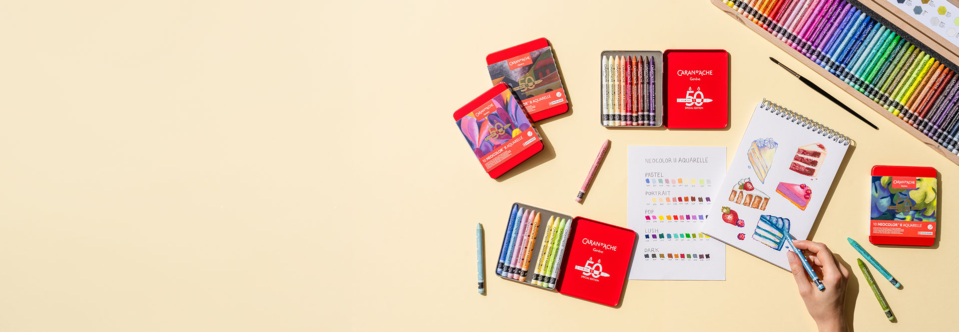 NEOCOLOR™ II AQUARELLE 50 ANS