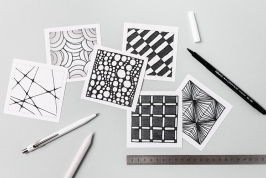 Zentangle : une méthode de dessin simple et apaisante