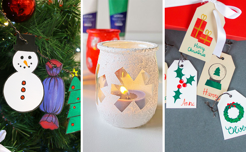 Three easy DIY craft projects for your Christmas decorations | Caran d'Ache