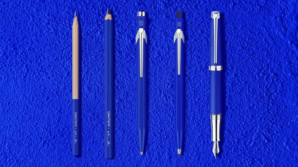 Caran d’Ache + Klein Blue® Caran d'Ache, explore the entire universe in one store