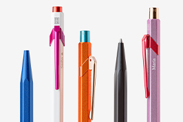 Erstellen Sie mit dem Konfigurator von Caran d’Ache einen Schreibstift im Stil Ihres Unternehmens