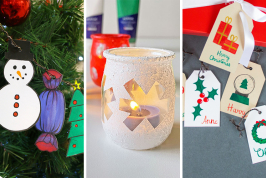 3 DIY zum Basteln der eigenen Weihnachtsdeko