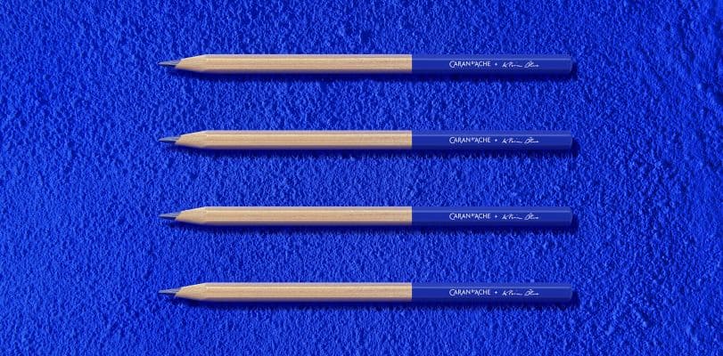 Caran d'Ache Yves Klein Blue Graphite Pencil Set