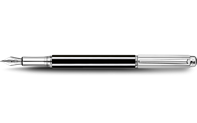 Silver-Plated, Rhodium-Coated VARIUS™ CHINA BLACK Fountain Pen