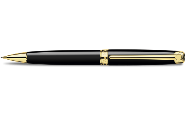 Gold-Plated LÉMAN™ EBONY BLACK Mechanical Pencil