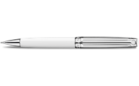 Silver-Plated, Rhodium-Coated LÉMAN BICOLOR White Mechanical Pencil