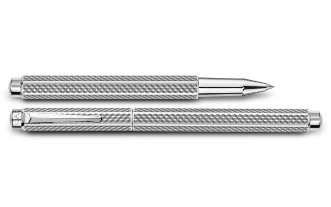 Palladium-Coated ECRIDOR CUBRIK Roller Pen