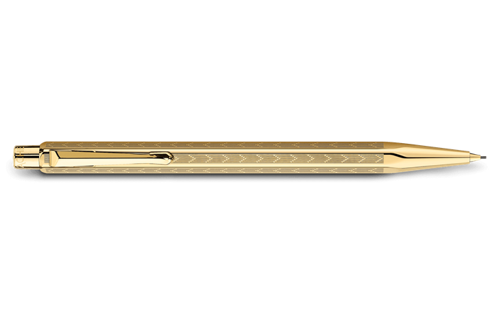 Gilded ECRIDOR™ CHEVRON Mechanical Pencil | Caran d'Ache - 210,00CHF