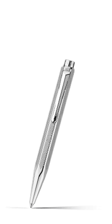 Palladium-coated ECRIDOR XS RETRO ballpoint pen