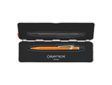 849 POPLINE Fluorescent Orange Ballpoint Pen, with Holder