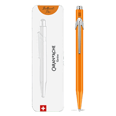 Kugelschreiber 849™ POPLINE orange fluo mit Etui