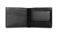 Black 4-card Wallet with Coin Case