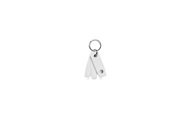LÉMAN WHITE key ring