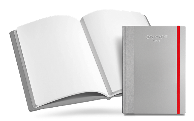 A5 notebook, metal cover