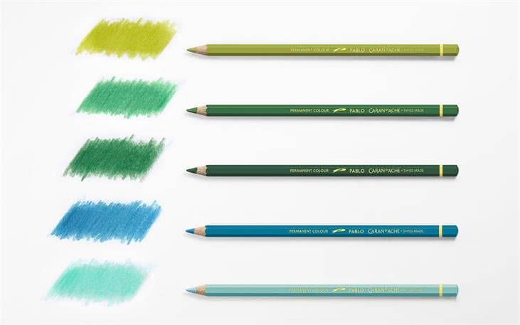 Caran d'Ache Pablo Permanent Colour Pencil 18 Set