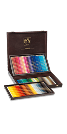 Wooden Box of 120 Colours PABLO™