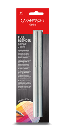 Caran d/'Ache Full Blender Stick Universal Colourless Oil and Wax Set of 2