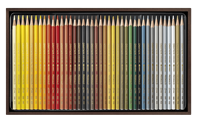 Holzkoffer 80 Farben PRISMALO® Aquarelle