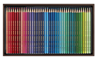 Holzkoffer 80 Farben PRISMALO® Aquarelle