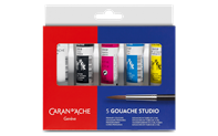 GOUACHE STUDIO – Assortiment 5 couleurs en tubes 21 ml