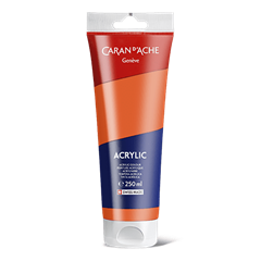 ACRYLIC 250 ml Rouge Orangé