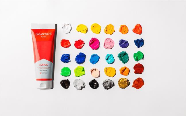 ACRYLIC 250 ml Primärgelb