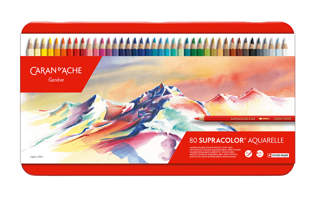 Box of 80 Colours SUPRACOLOR® Aquarelle