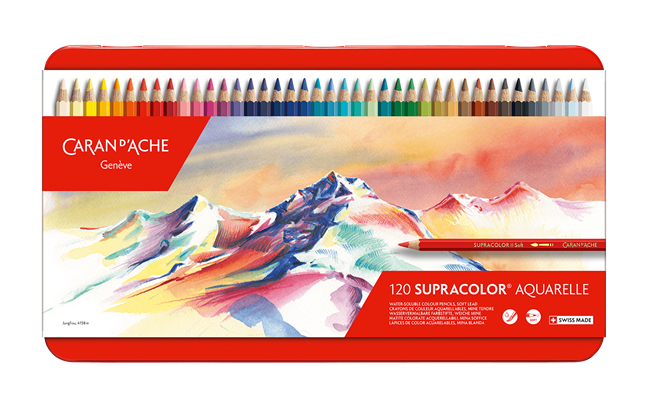 Box of 120 Colours SUPRACOLOR® Aquarelle