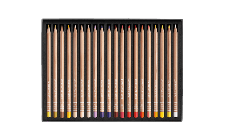 Caran D'Ache : Luminance 6901 : Color Pencil : Set Of 40