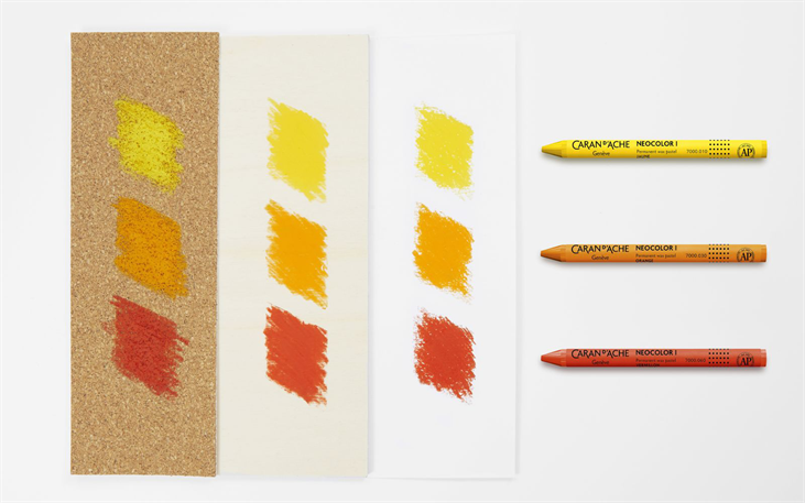 CARAN D'ACHE NEOCOLOR Ⅰ 40色セット Caran d'Ache Neocolor I Wax Pastels - Assorted Colors, Set