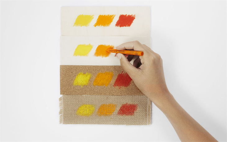  Neocolor I Water-Resistant Wax Pastels, 10 Metallic Colors