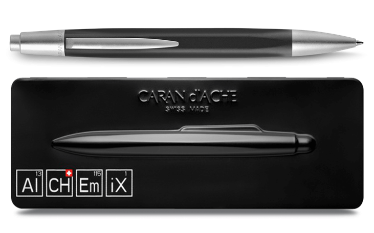 アルケミクス ラバー ボールペン スイスメイド の品質とデザインの融合 Caran D Ache 11 000 00