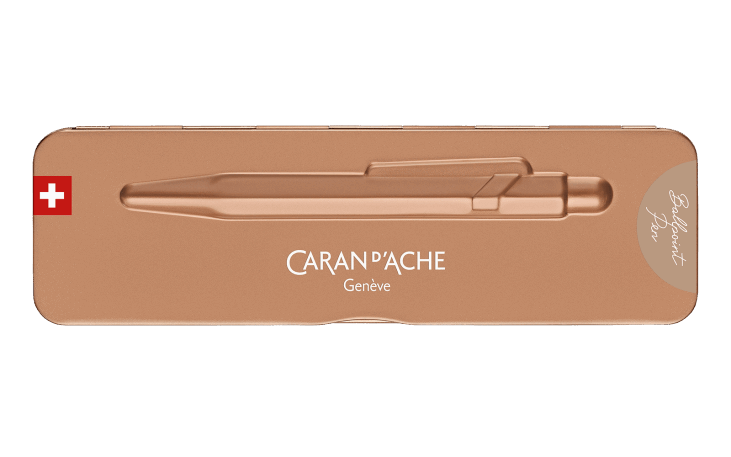 849™ ブリュットロゼ ボールペン 美しい輝きと高級感。 | Caran d'Ache