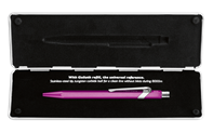 849 POPLINE Metallic Purple Ballpoint Pen, with Holder