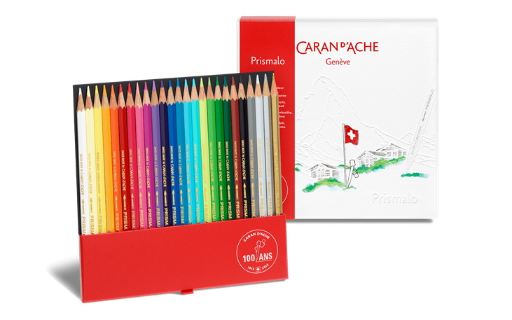 carandache カランダッシュ プリズマロ 100周年記念 色鉛筆 限定】プリズマロ 100周年記念色鉛筆 | Caran d'Ache JP