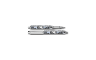 Silver-plated, rhodium-coated VARIUS SILAS fountain pen