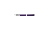 Silver-plated, rhodium-coated LÉMAN LILAC fountain pen