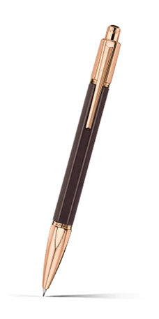 Rose-Gold Plated VARIUS EBONY Mechanical Pencil