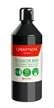 GOUACHE ECO 500 ml Schwarz