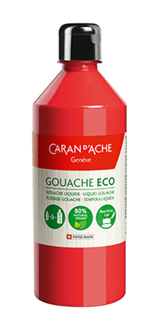 GOUACHE ECO 500 ml Scharlachrot