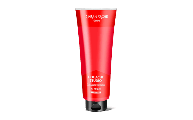 Tube 450 ml Gouache Studio Karmin