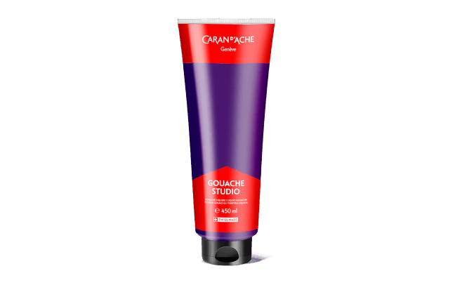 Tube 450 ml Gouache Studio Violett