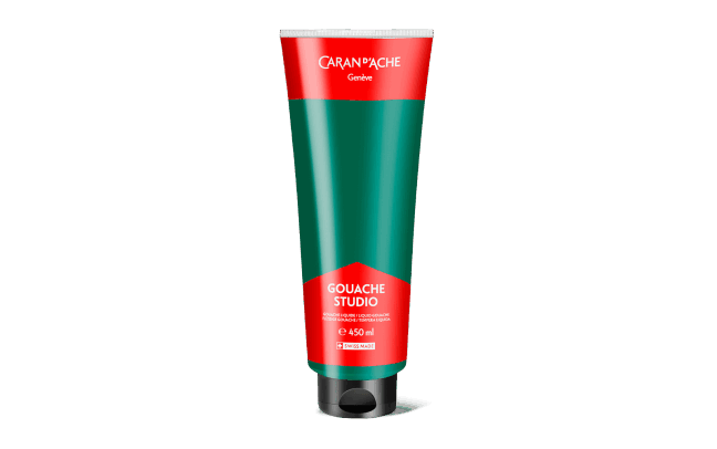 Tube 450 ml Gouache Studio  Vert Émeraude