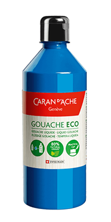 GOUACHE ECO 500 ml Primaire Cyan