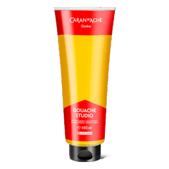Tube 450 ml Gouache Studio Primärgelb