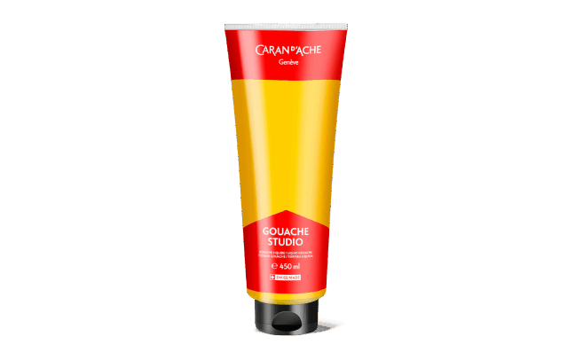 Tubo 450 ml Gouache Studio Primario Giallo